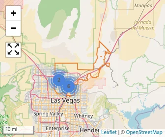 Area schools map